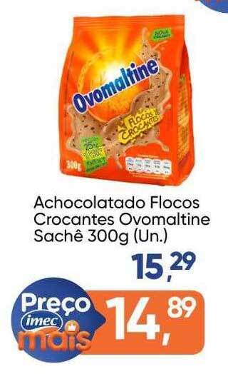 Achocolatado flocos crocantes ovomaltine