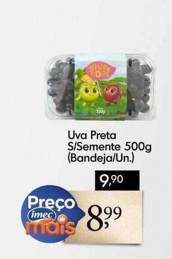 Imec Supermercados Uva preta s semente oferta