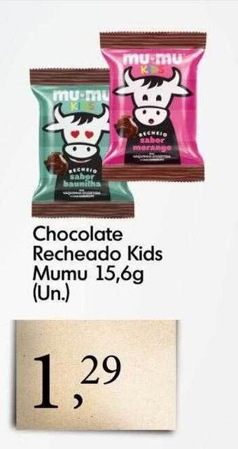Imec Supermercados Chocolate recheado kids mumu oferta