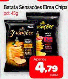 Nordestão Batata sensações elma chips oferta