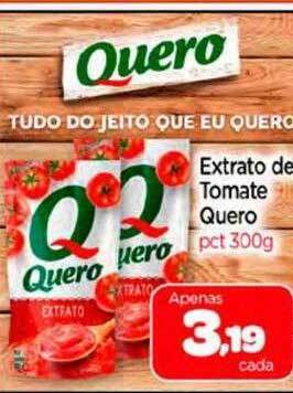 Nordestão Extrato de tomate quero oferta
