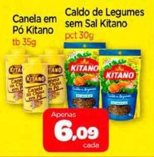 Canela em pó kitano caldo de legumes sem sal kitano