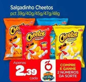 Nordestão Salgadinho cheetos oferta