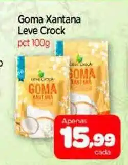 Goma xantana leve crock