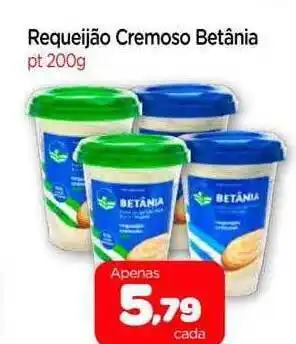 Requeijão cremoso betânia pt