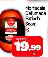 Nordestão Mortadela defumada fatiada seara kg oferta