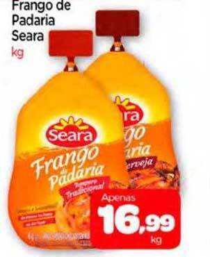 Nordestão Frango de padaria seara kg oferta