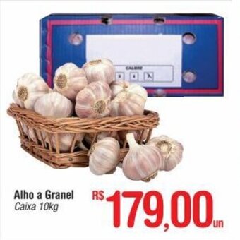 Fort Atacadista Alho a granel 10kg oferta