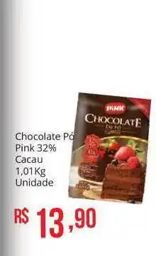 Mart Minas Chocolate Pó Pink 32% Cacau 1.01kg oferta