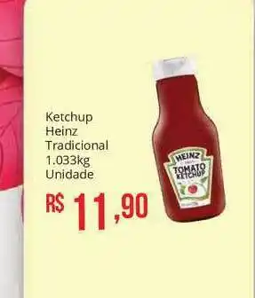 Ketchup Heinz Tradicional Unidade 1.033kg
