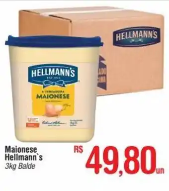 Fort Atacadista Maionese Hellmann's 3kg oferta