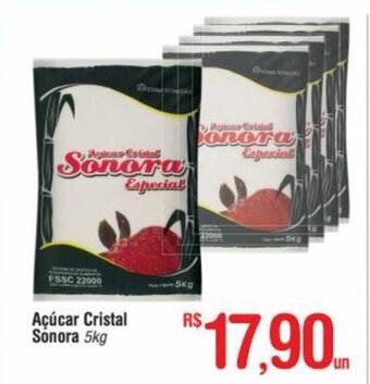 Fort Atacadista Acucar Cristal Sonora 5kg oferta