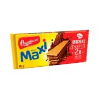 Supermercados Tiaozinho Biscoito wafer maxi bauducco chocolate 117g oferta