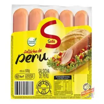Supermercados Santa Helena Salsicha sadia peru 500g oferta