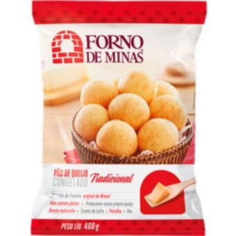 Perini Pão de queijo forno de minas tradicional congelado 400g oferta