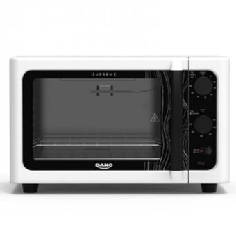 Forno elétrico de bancada dako supreme 44 litros branco - 220v