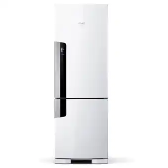 Geladeira consul frost free duplex 397 litros branca com freezer embaixo - cre44ab