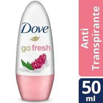 Cocipa Desodorante antitranspirante dove go fresh romã e verbena 50ml oferta