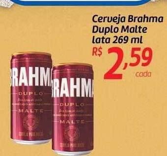 Comper Cerveja brahma duplo malte lata oferta