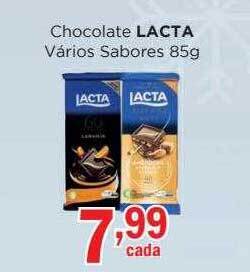 Supermercados Mundial Chocolate lacta oferta