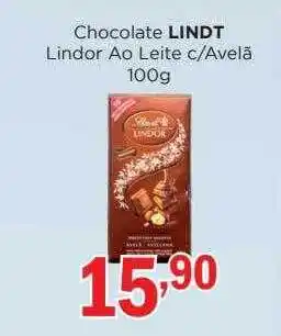 Supermercados Mundial Chocolate lindt lindor ao leite c avelã oferta