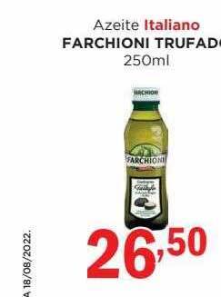 Supermercados Mundial Azeite italiano farchioni trufado oferta