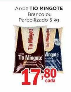 Supermercados Mundial Arroz tio mingote branco ou parboilizado oferta