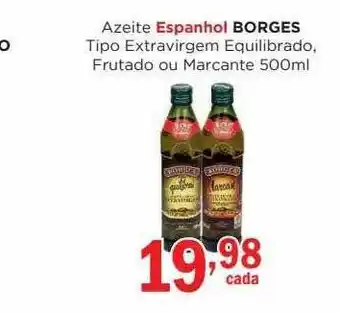 Supermercados Mundial Azeite espanhol borges oferta