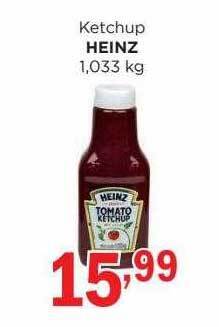 Supermercados Mundial Ketchup heinz oferta