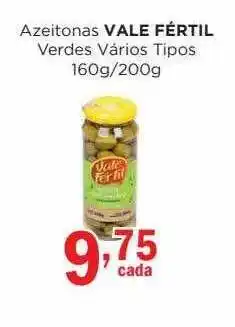 Supermercados Mundial Azeitonas vale fértil verdes vários tipos oferta