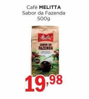Supermercados Mundial Café melitta sabor de fazenda oferta