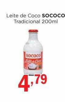 Supermercados Mundial Leite de coco sococo tradicional oferta