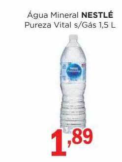 Supermercados Mundial Água mineral nestlé pureza vital s gás oferta