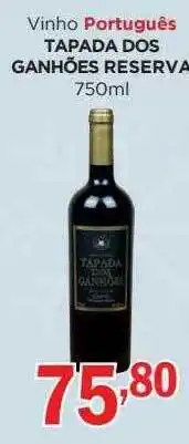 Supermercados Mundial Vinho português tapada dos granhões reserva oferta