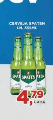 Supermercados Mundial Cerveja spaten ln oferta