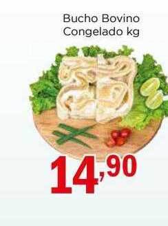Supermercados Mundial Bucho bovino congelado oferta