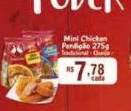 Supermercados Mundial Mini chicken perdigão oferta