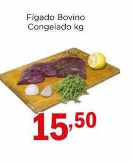 Supermercados Mundial Figado bovino congelado oferta