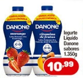 Costazul Supermercados Iogurte Liquido Danone Sabores 1.350g oferta