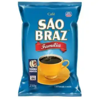 Rede Compras Café almofada são braz familia 250g oferta