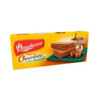 Supermercados Tiaozinho Biscoito wafer bauducco chocolate e avelã 140g oferta