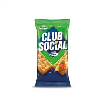 X Supermercados Biscoito club social regular pizza multipack 141g oferta