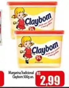 Margarina Tradicional Claybom 500g