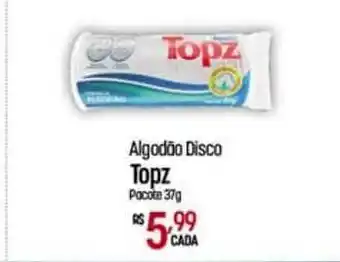 Muffato Algodão Disco Topz 37g oferta