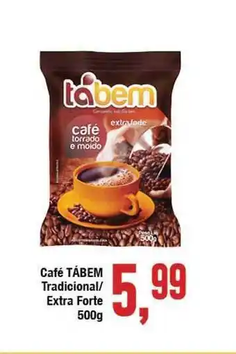 Rede Economia Café Tábem Tradicional Extra Forte 500g oferta