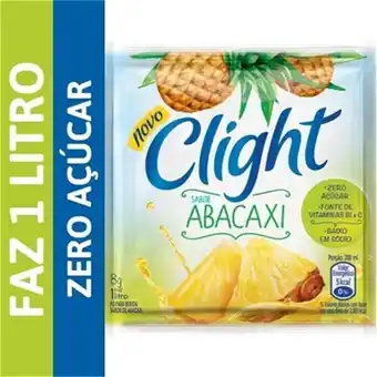 Violeta Supermercados Refresco em pó clight abacaxi 8g oferta