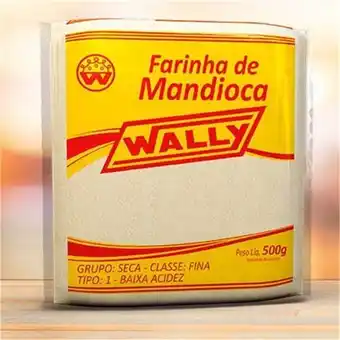 Violeta Supermercados Farinha de mandioca wally fina pacote 500g oferta