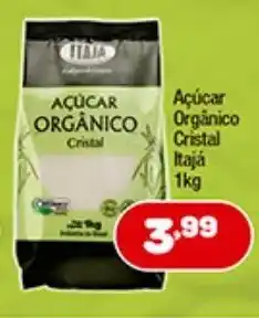 Acucar Organico Cristal Itaja 1kg