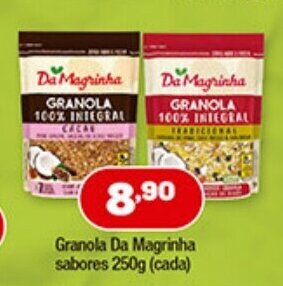 Costazul Supermercados Granola da Magrinha Sabores 250g oferta
