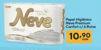Papel Higiénico Neve Premium Confort c/6 Rolos